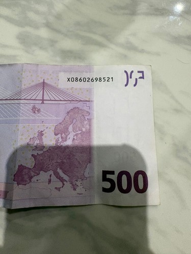 Banconota 500 trichet - banconota, da