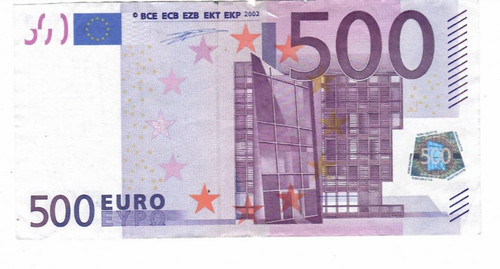Banconota 500 euro 2002 - euro,