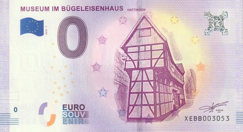 Banconota zero euro souvenir - zero,