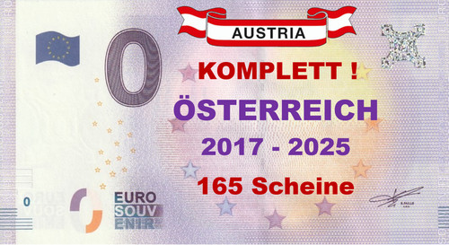 165 pezzi banconota zero - , 0