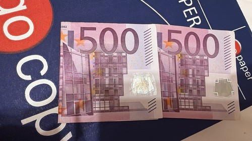 Banconote 500 euro - da,