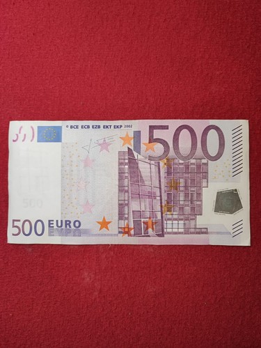 Banconota 500 euro in - da,