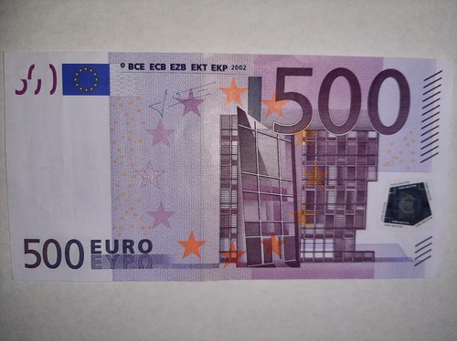 Banconota 500 euro trichet - 500,