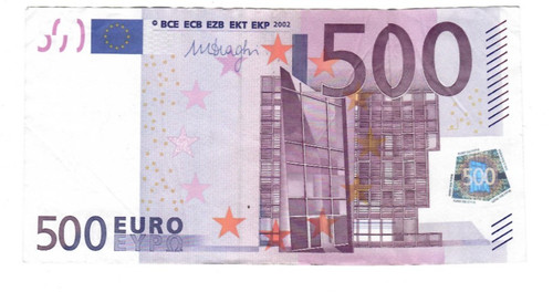 Banconota 500 euro 2002 - 500,