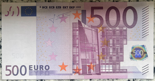Banconota 500 euro 2002 - euro,