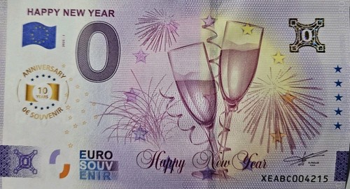 Banconota euro buon anno - euro,