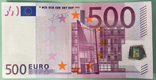 BANCONOTA 500 EURO 2002 Serie