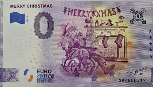 Banconota euro buon - banconota, natale