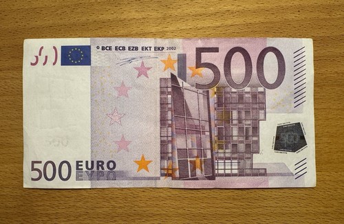 Banconota 500 euro - 500,