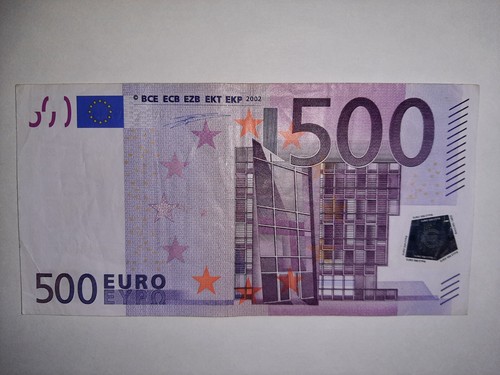 Banconota 500 euro - banconota, da