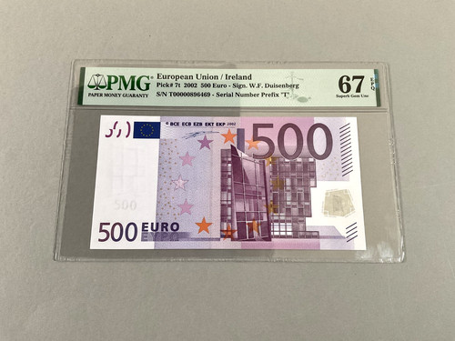 Unione europea 500 euro 7t - euro, p-7t