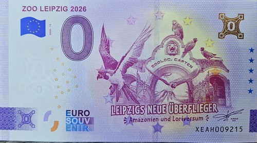 Banconota euro zoo lipsia - 0, di