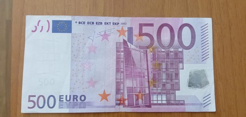 Banconota 500 euro - banconota, nr