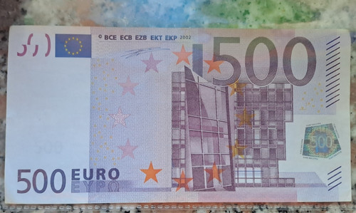 Banconota 500 euro - banconota,