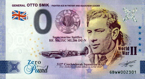 Banconota euro zero pound - 0,