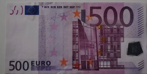 Banconota 500 euro 2002 serie - banconota,