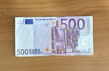 Banconota Da 500 Euro Serie x