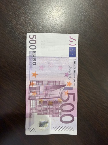 Banconota 500 euro serie - 500, n