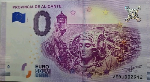 Banconota euro provincia de - 0,