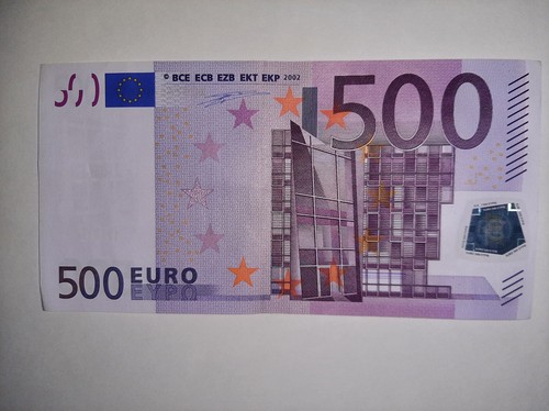 Banconota 500 euro - da,