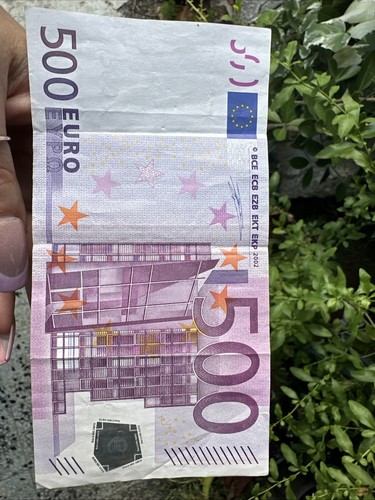 Banconota 500 euro numero - 500, euro,