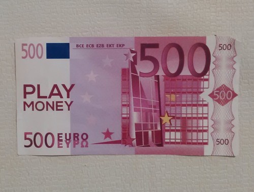 Fac simile banconota 500 euro