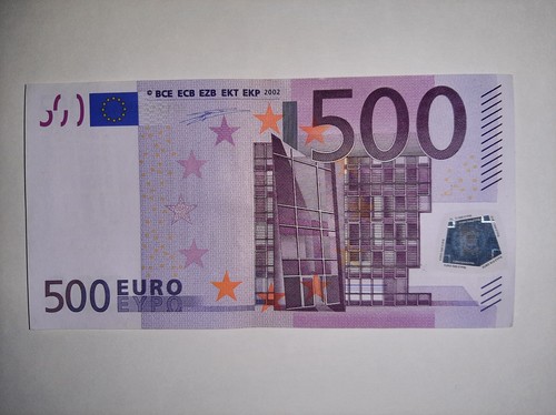 Banconota 500 euro - da,