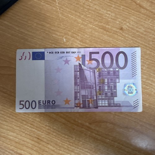 Banconota 500 euro - da, da