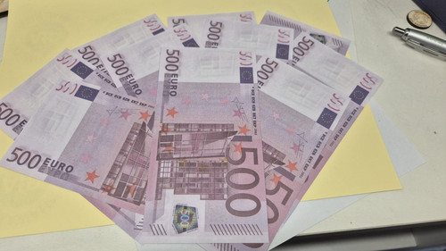 Banconote 500 euro pezzi - 500,