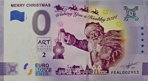 Banconota euro buon natale - euro,