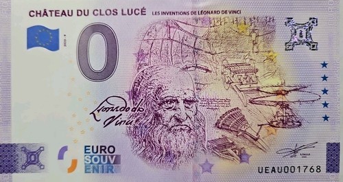 Banconota euro chateau du - banconota, 0