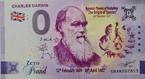 Banconota euro zero sterline - 0,