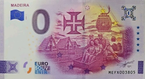 Banconota euro madeira mefx - banconota,