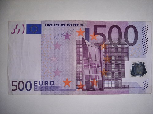 Banconota 500 euro trichet - da,
