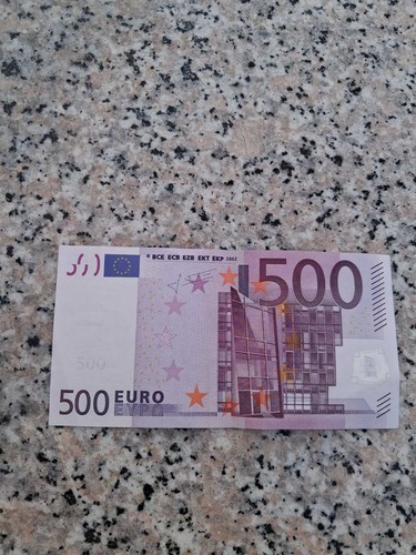 Banconota 500 euro - euro, x