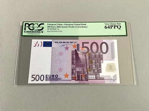 Unione europea 500 euro 7x - 500,