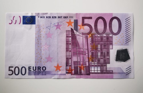 Banconota 500 euro 2002 - 2002, serie