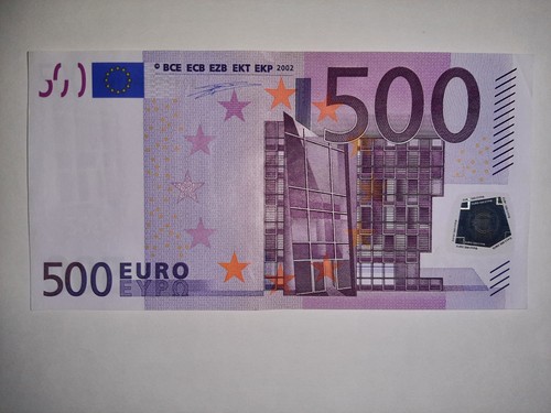 Banconota 500 euro - 500,