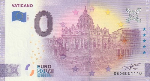 Banconota ricordo zero - , 0
