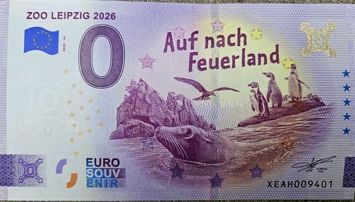 Banconota euro zoo lipsia - di,