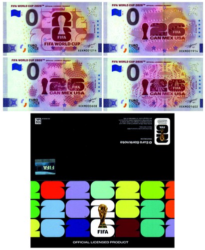 Banconota zero euro set - zero,